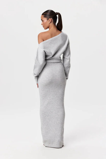 Chicura Knit Sweater Dress