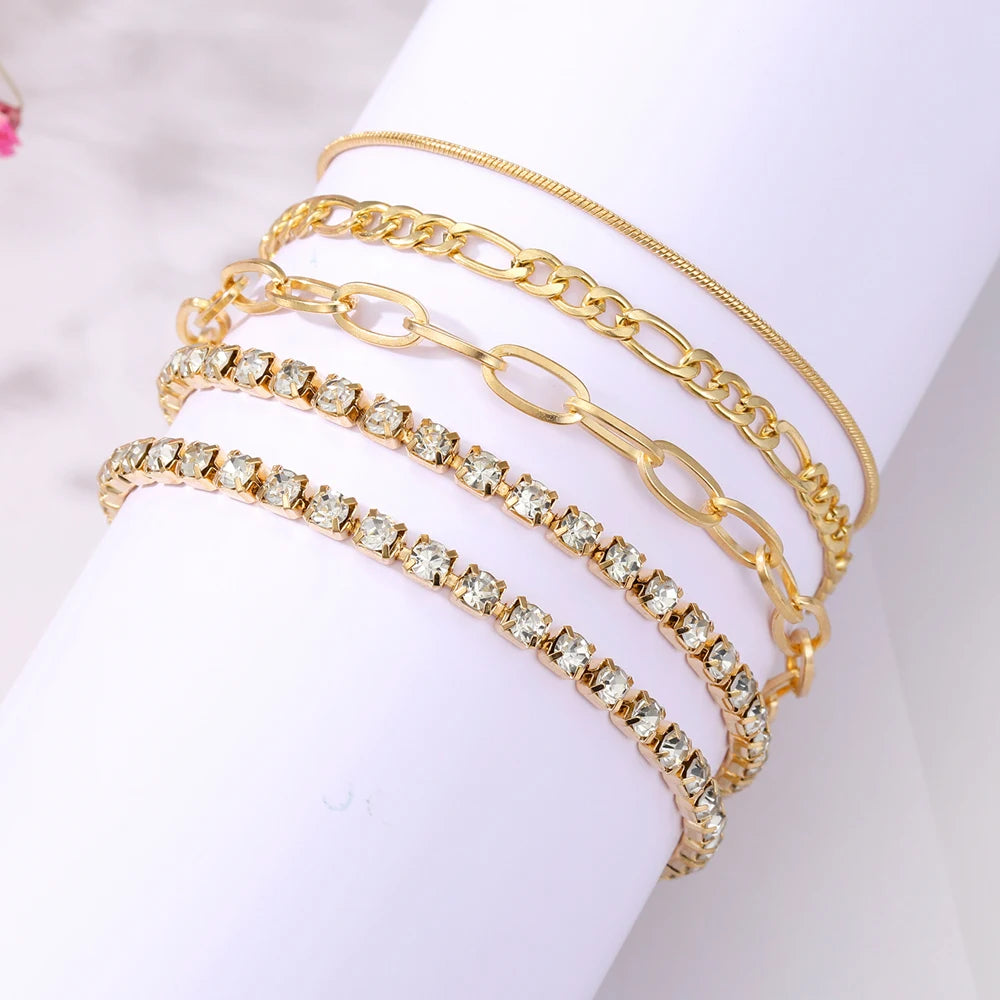 Elegant 5pcs Bracelet Set 